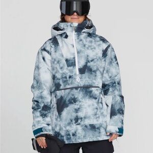 Women's Volcom Gore-Tex Fern Insulated Pullover Snow Jacket XS